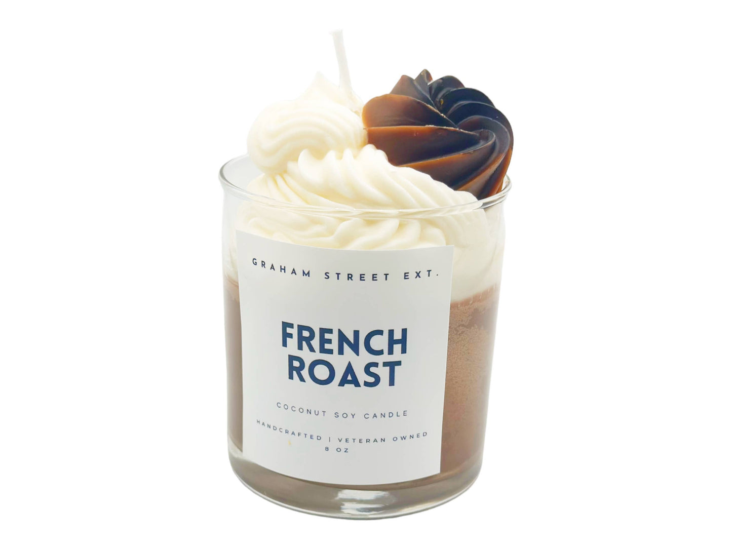 Vela de postre con asado francés