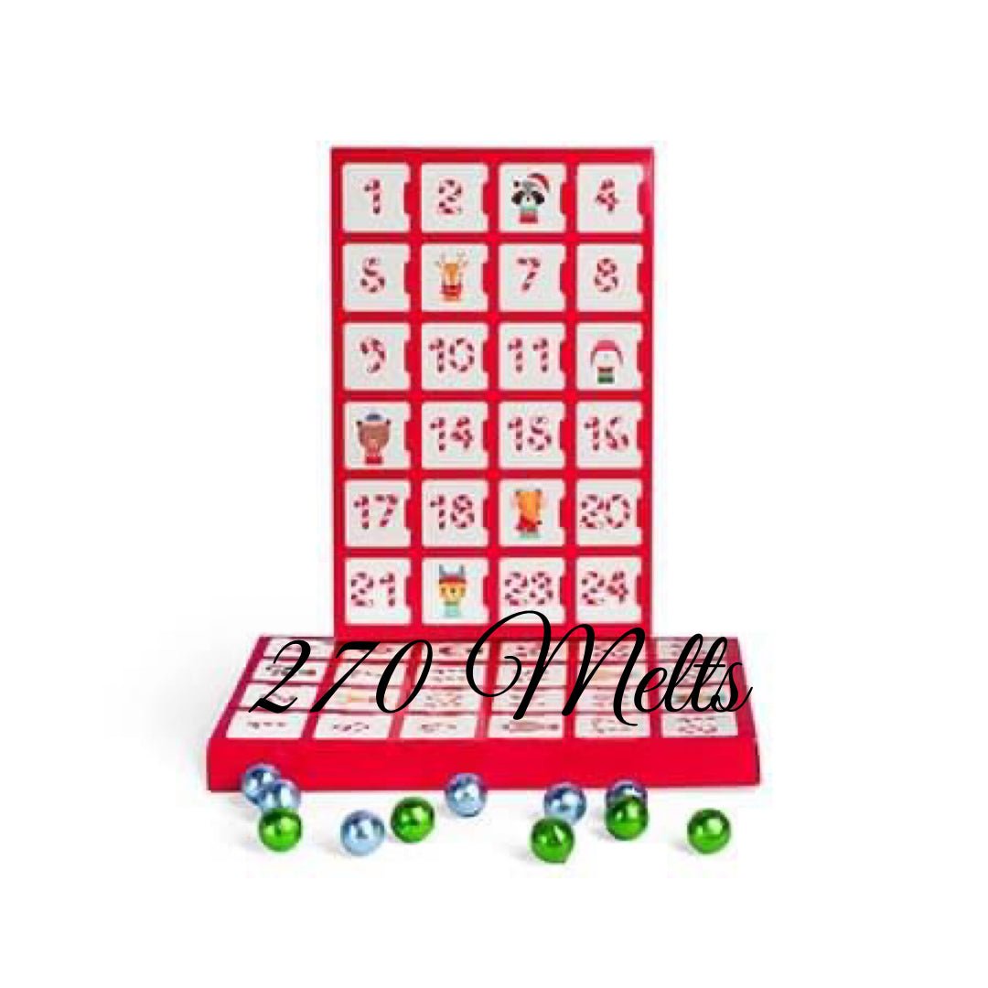 Calendario de Adviento de dulces liofilizados