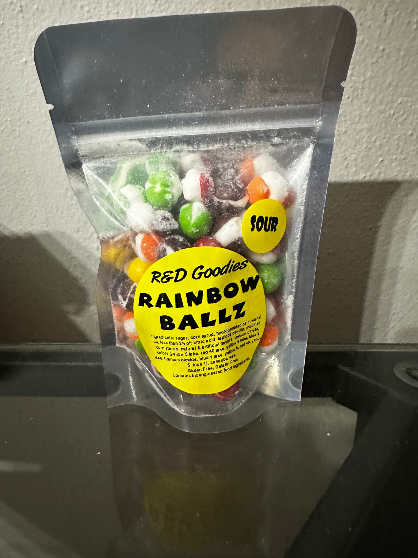 Skittles agrios liofilizados