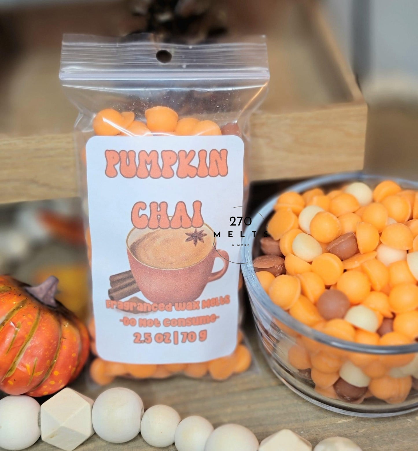 Pumpkin Chai Wax Melts