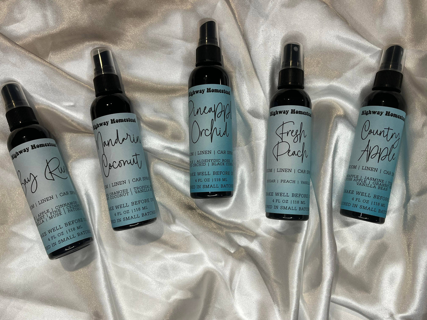 Spray para habitación, ropa de cama y coche, 4 oz: coco y karité