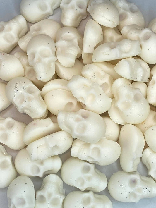 Ceras derretidas con forma de calaveras espeluznantes: 4 oz