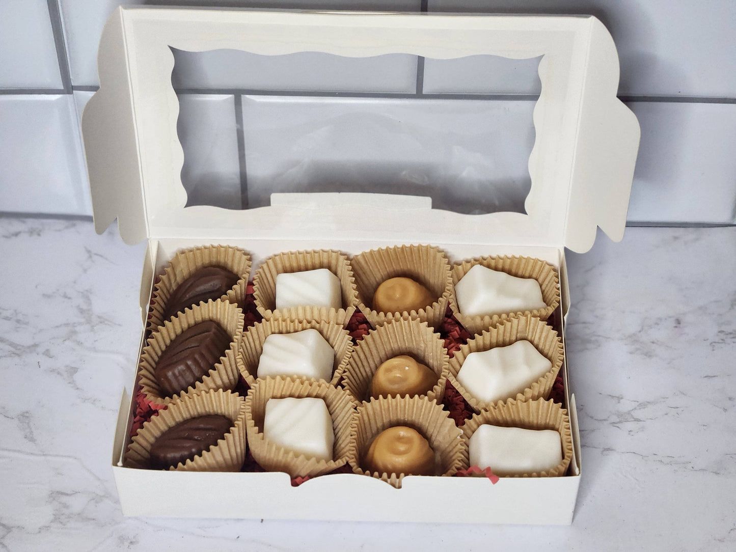Caja de bombones de San Valentín