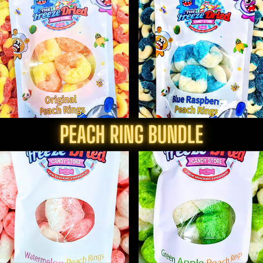 Freeze Dried Peach Rings