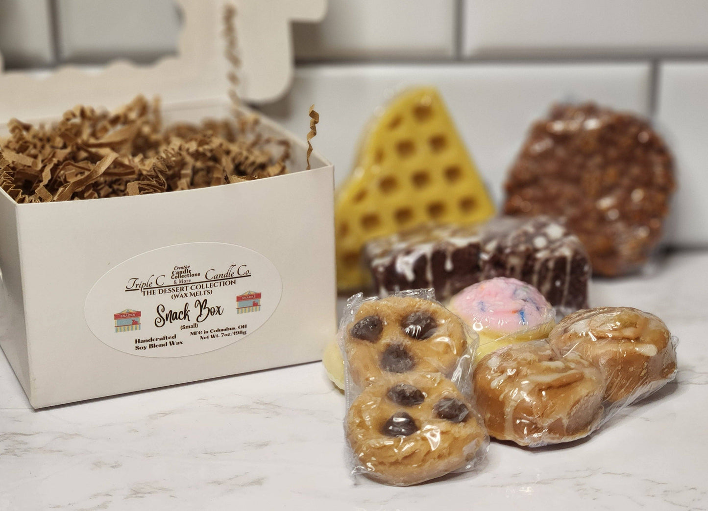 Cera derretida Snack Box (pequeña)