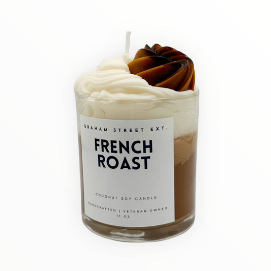 Vela de postre con asado francés