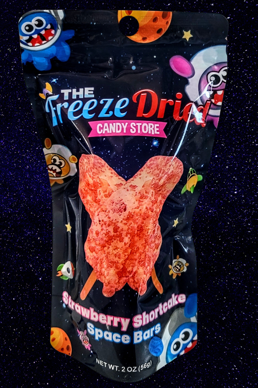Freeze Dried Strawberry Shortcake Bars