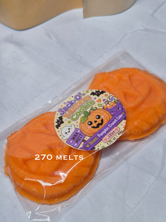 Jack O Lantern Cookie Melts