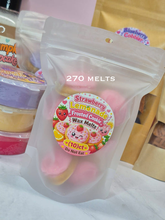 Strawberry Lemonade Cookie Melts