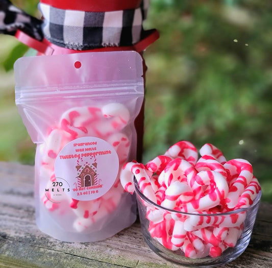Peppermint Candy Cane Wax Melts