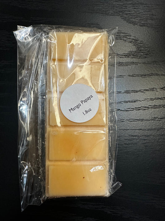 Barras de mango y papaya