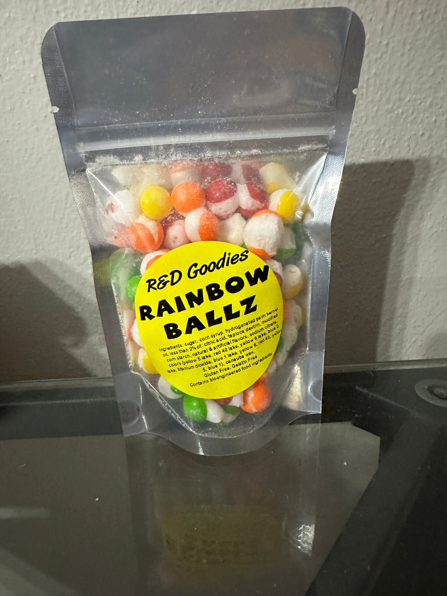 Skittles liofilizados