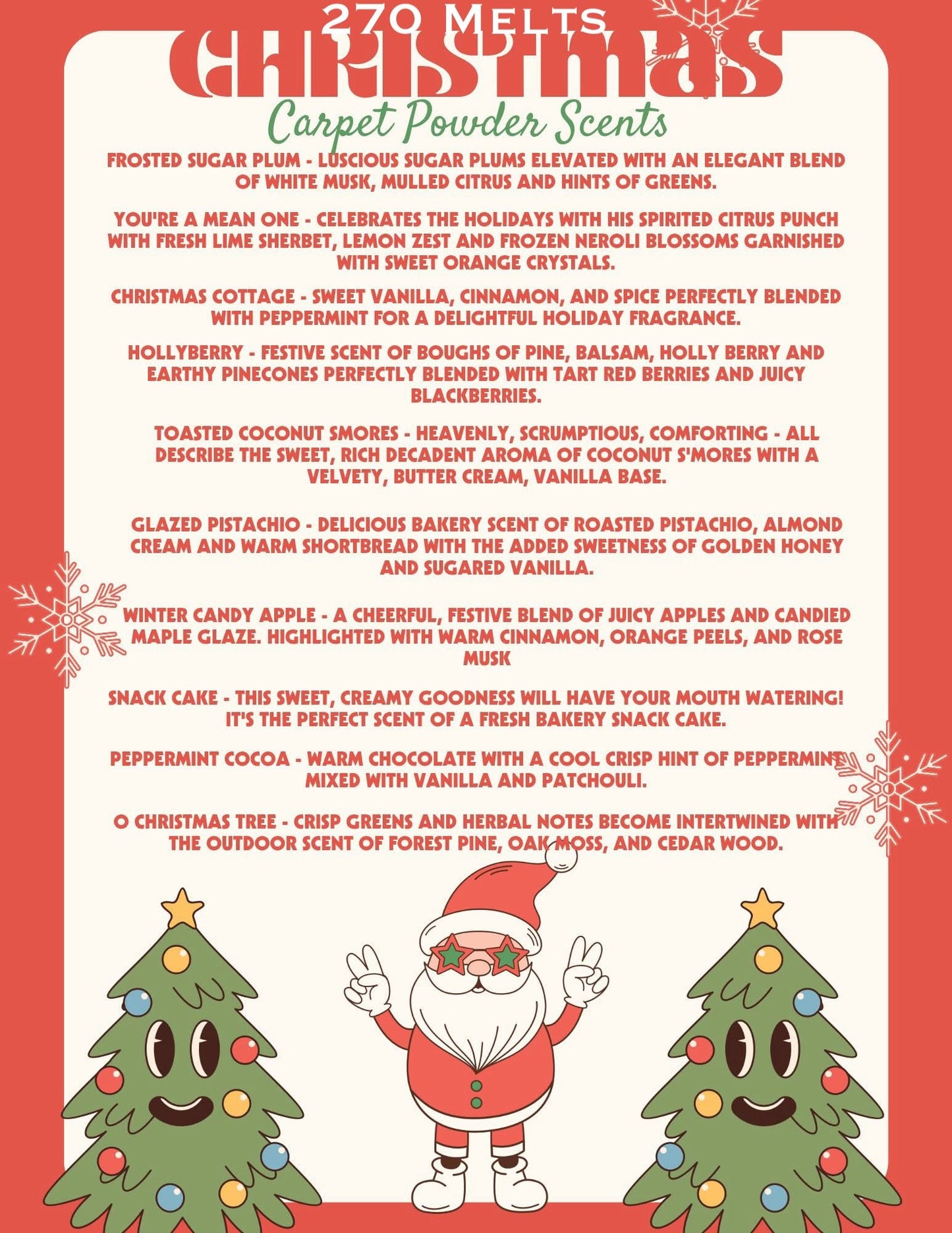 Christmas Carpet Freshener