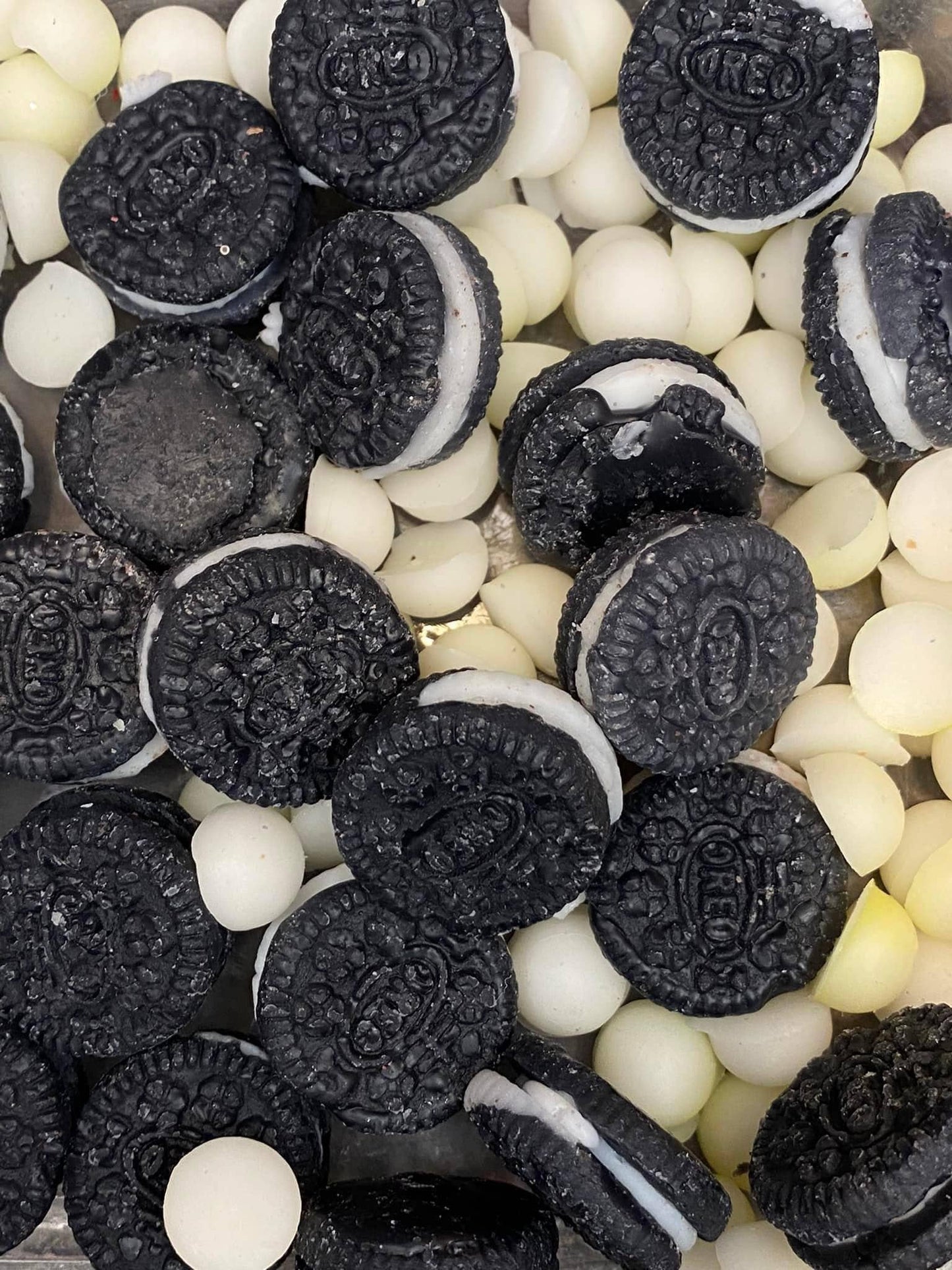 Cera derretida con sabor a galletas y crema: 4 oz