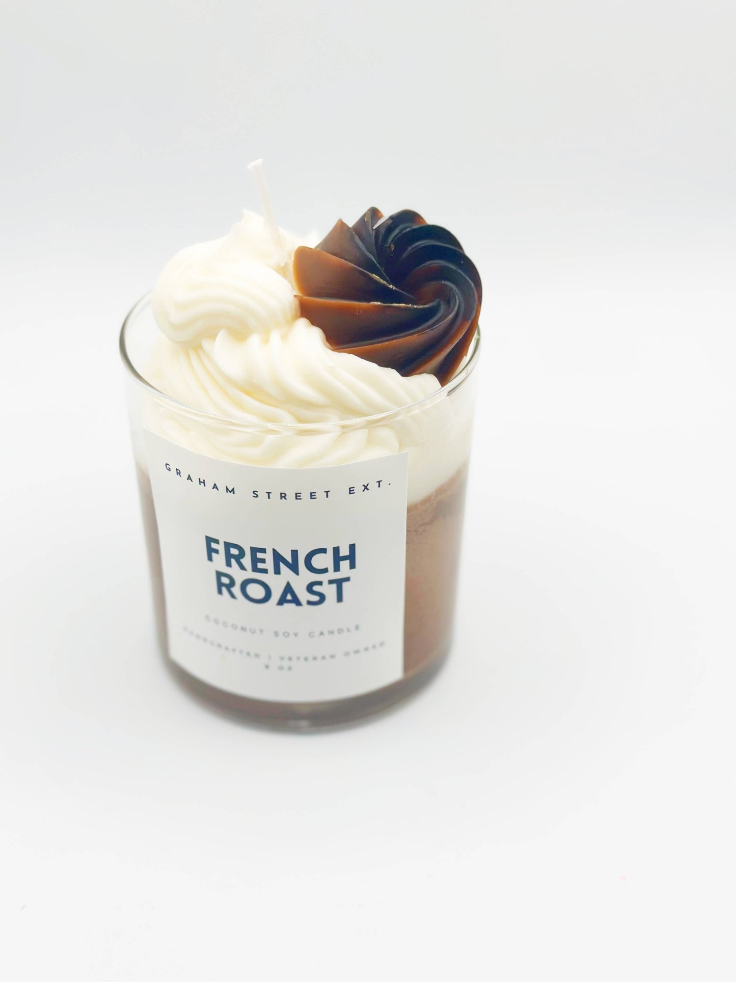 Vela de postre con asado francés