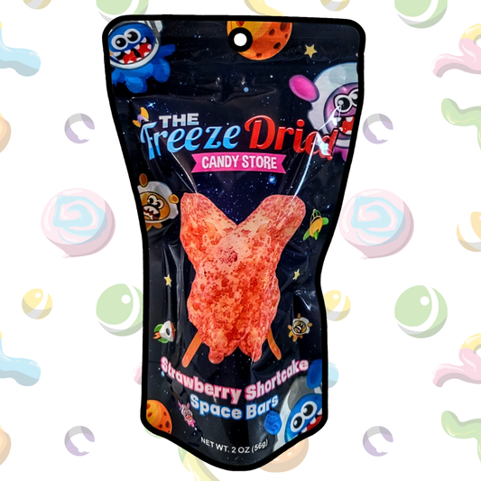 Freeze Dried Strawberry Shortcake Bars